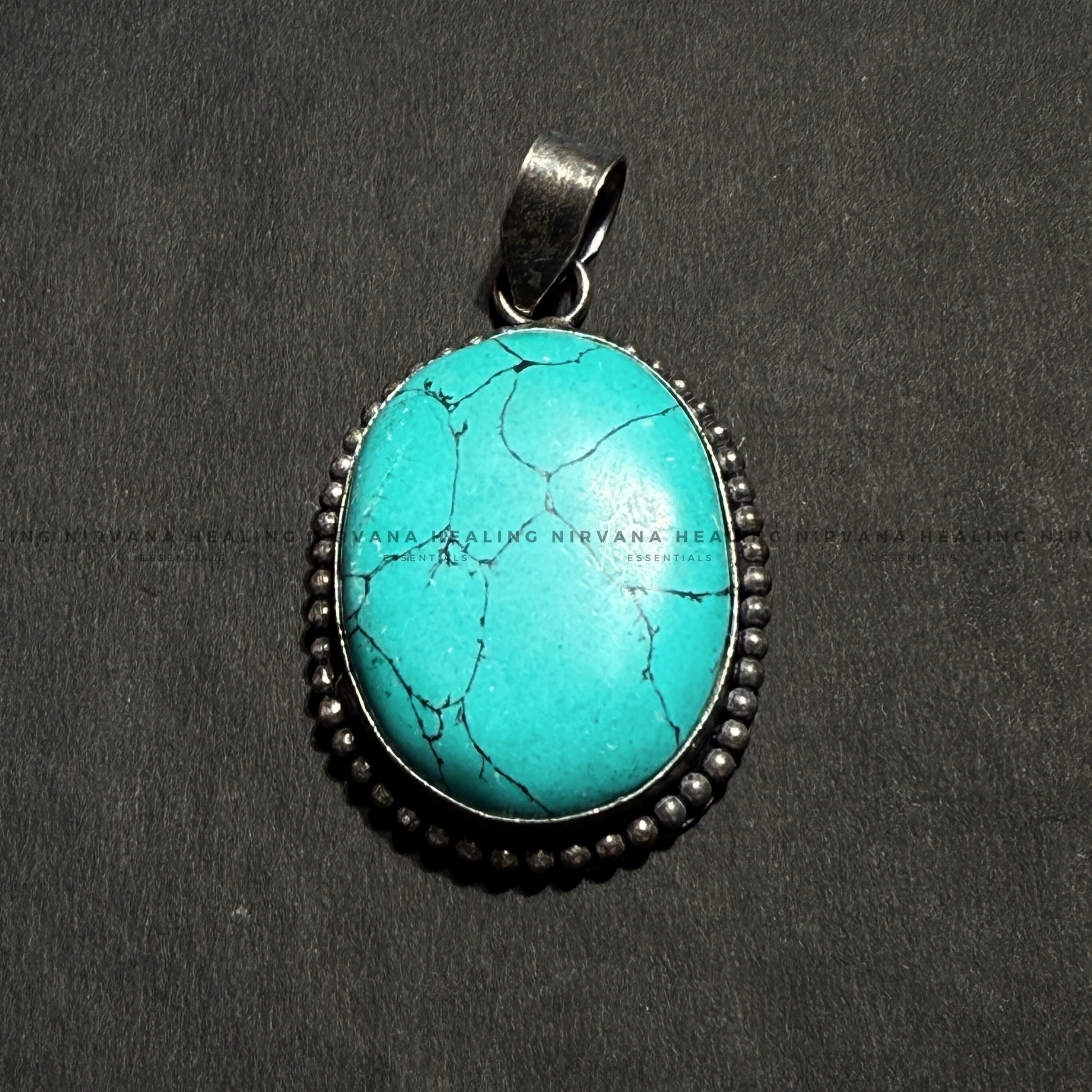 TURQUOISE CRYSTAL PENDANT (Divine Protection, Psycho Gifts, Healing, Wisdom And Truth) image 5