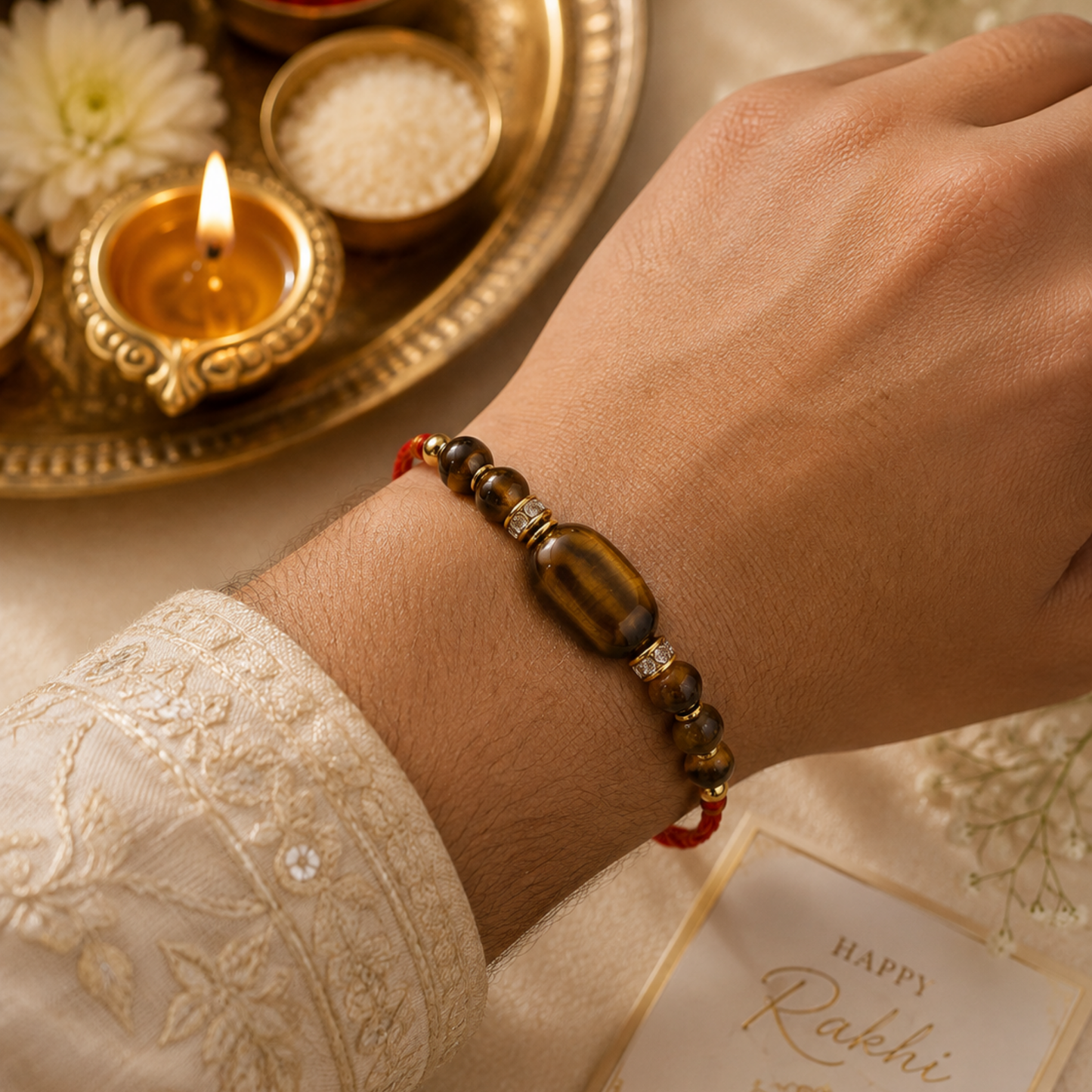 Tiger's Eye Rakhi