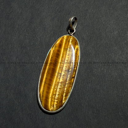 TIGER EYE CRYSTAL PENDANT (Bold, Courage, Willpower And Strength). image 6