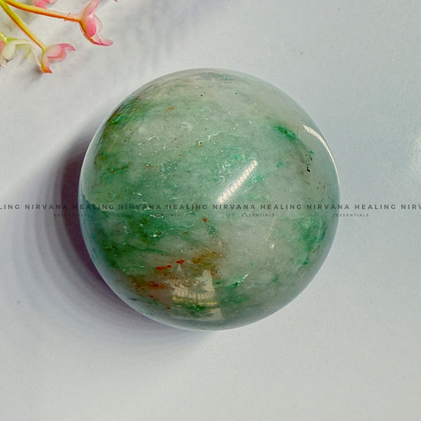 GREEN AVENTURINE SPHERE (Luck, Money, Abundance, Career And Growth). image 2