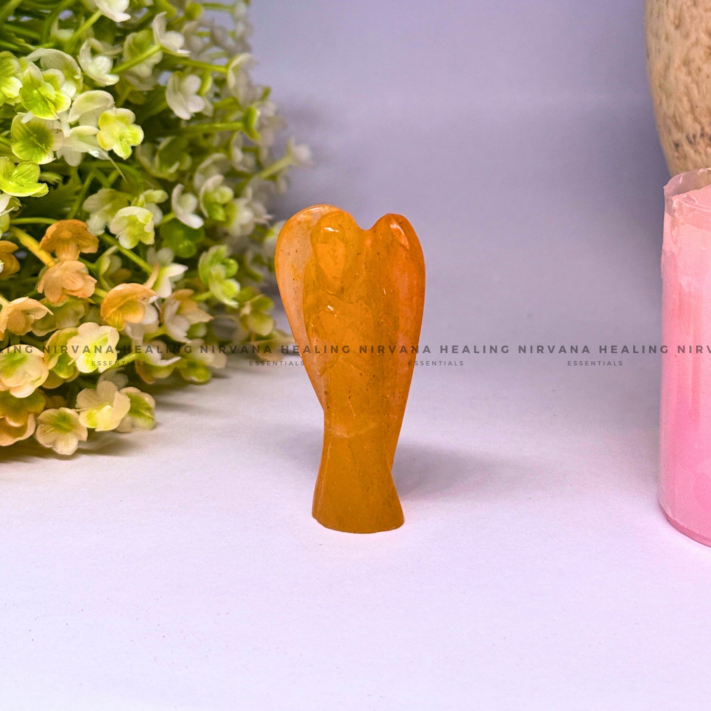 YELLOW AVENTURINE ANGEL (Joy, Leadership, Empowerment). image 1