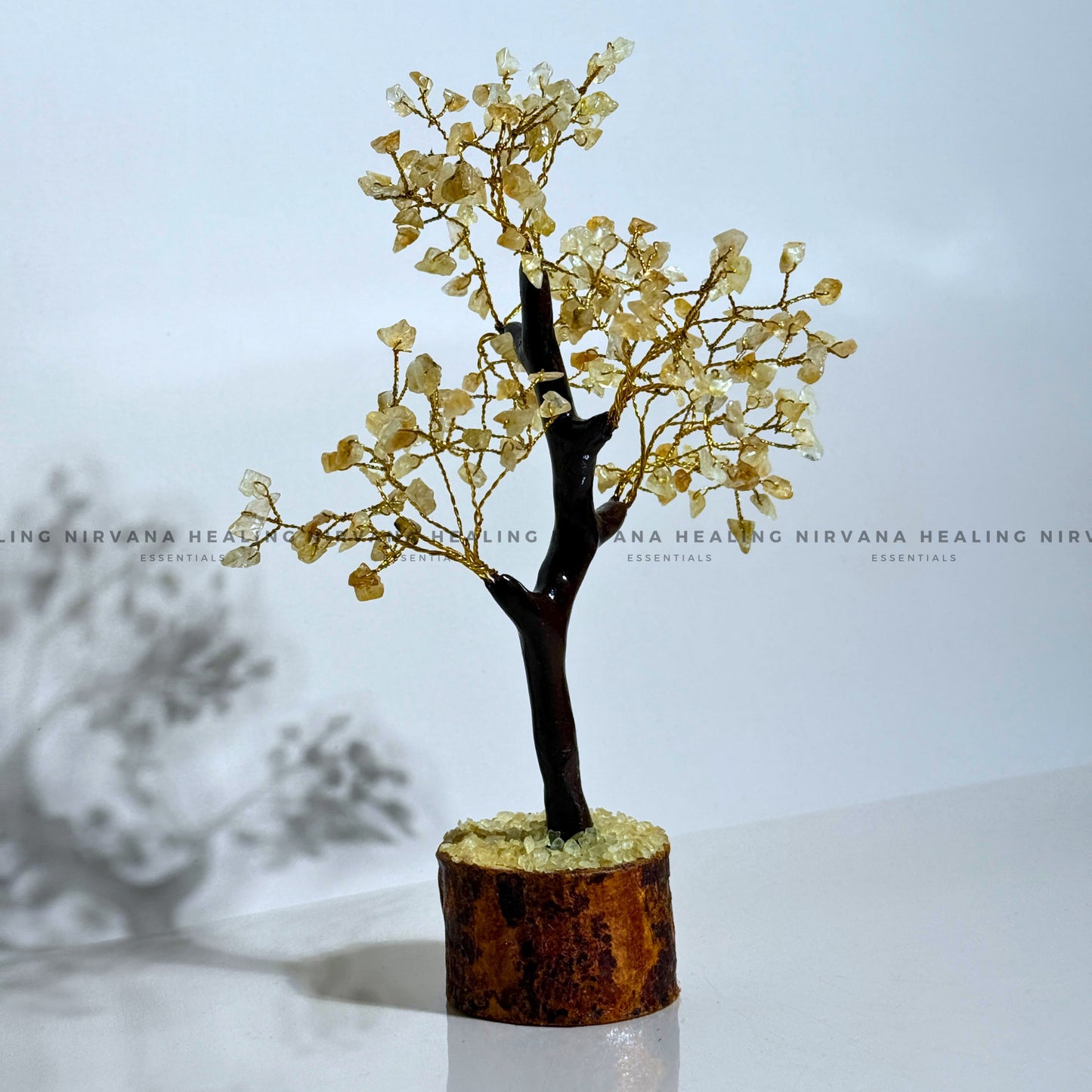 CITRINE CRYSTAL TREE Approx 100 Beads (Abundance, Creativity, Success And Confidence) image 3