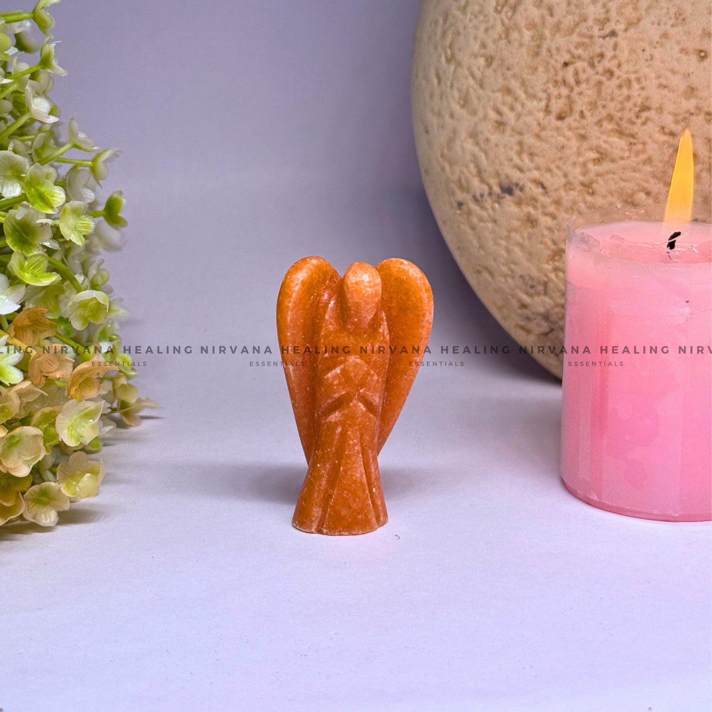 GOLDSTONE CRYSTAL ANGEL (The Stone of Ambition And Divine Guidance) image 1