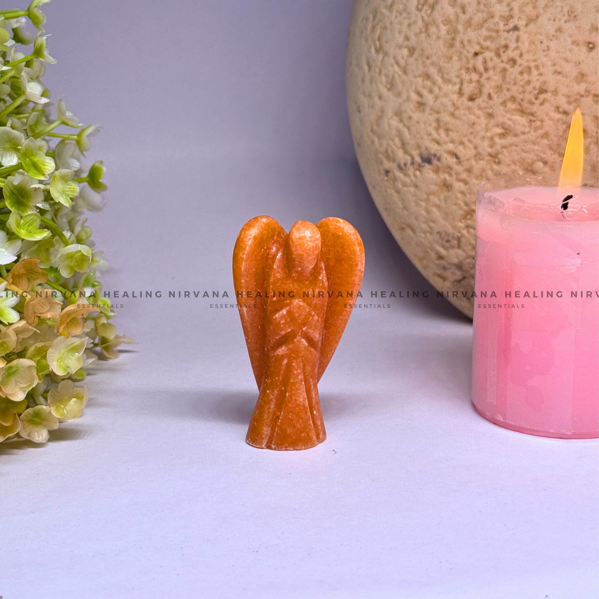 GOLDSTONE CRYSTAL ANGEL (The Stone of Ambition And Divine Guidance) image 1