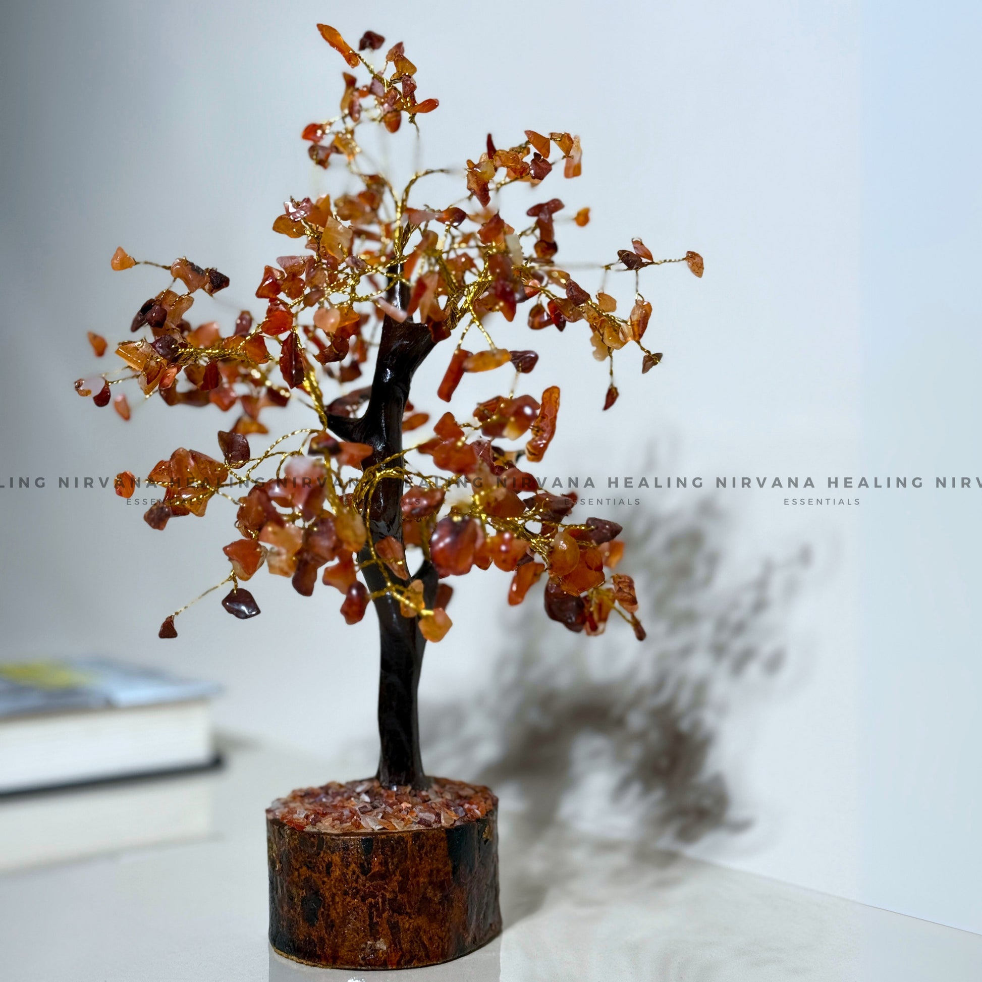 RED CARNELIAN CRYSTAL TREE (BIG) Approx 300 Beads (Creativity, Courage, Passion And Stamina) image 3