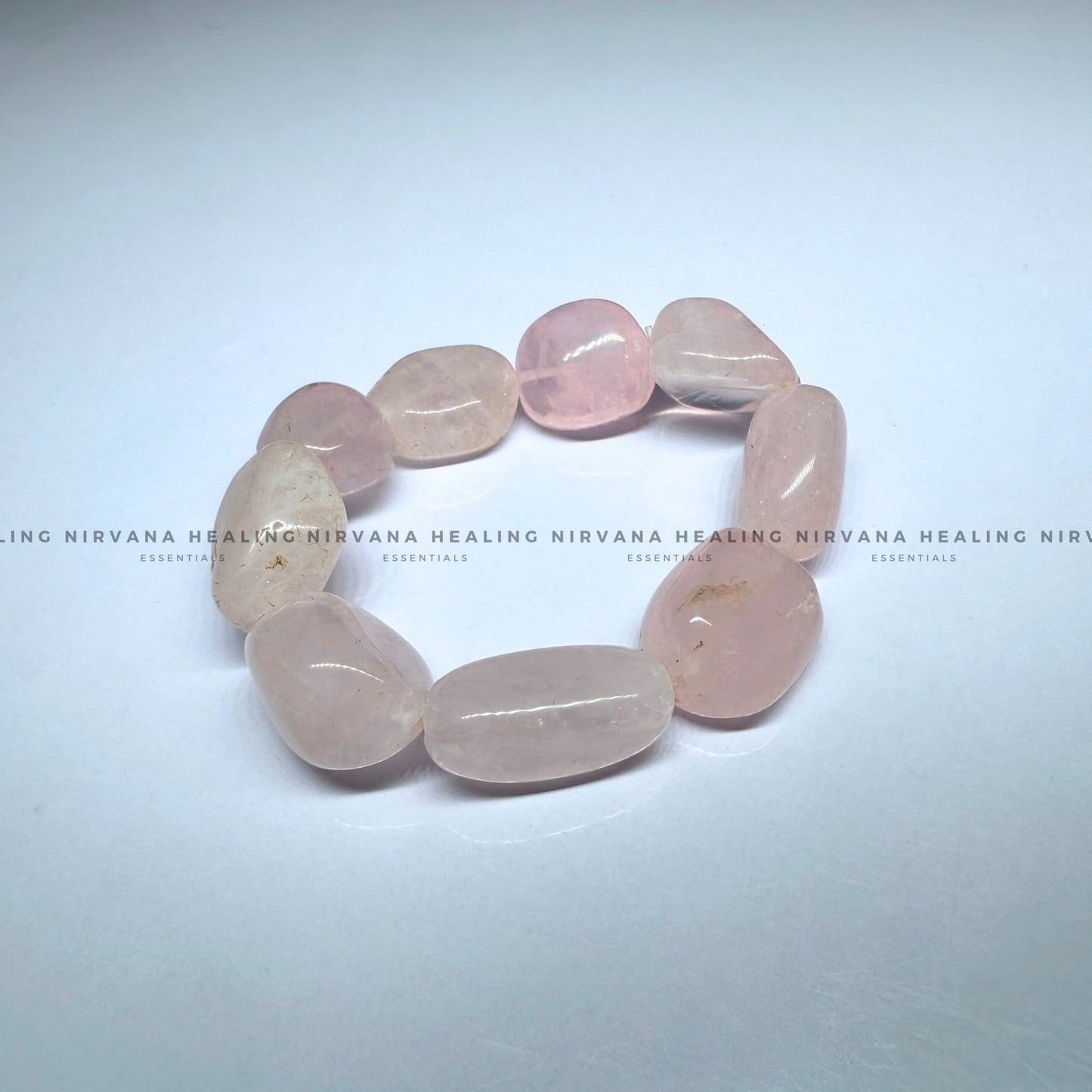 ROSE QUARTZ TUMLE BRACELET (Love, Romance, Relationship, Emotion And Balance) image 4