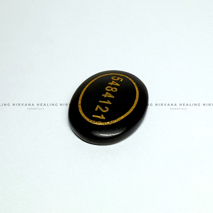 BLACK TOURMALINE SELF LOVE COIN (Protection, Grounding, Shielding And Growth) image 3