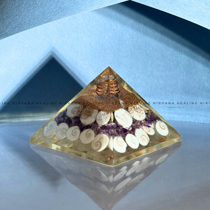 GOMTI CHAKRA PYRAMID (Protection, Wealth And Divine Balance) image 1
