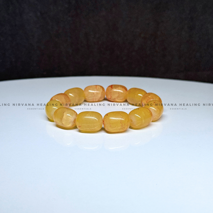 YELLOW AVENTURINE TUMBLE BRACELET (Joy, Leadership And Empowerment). image 2