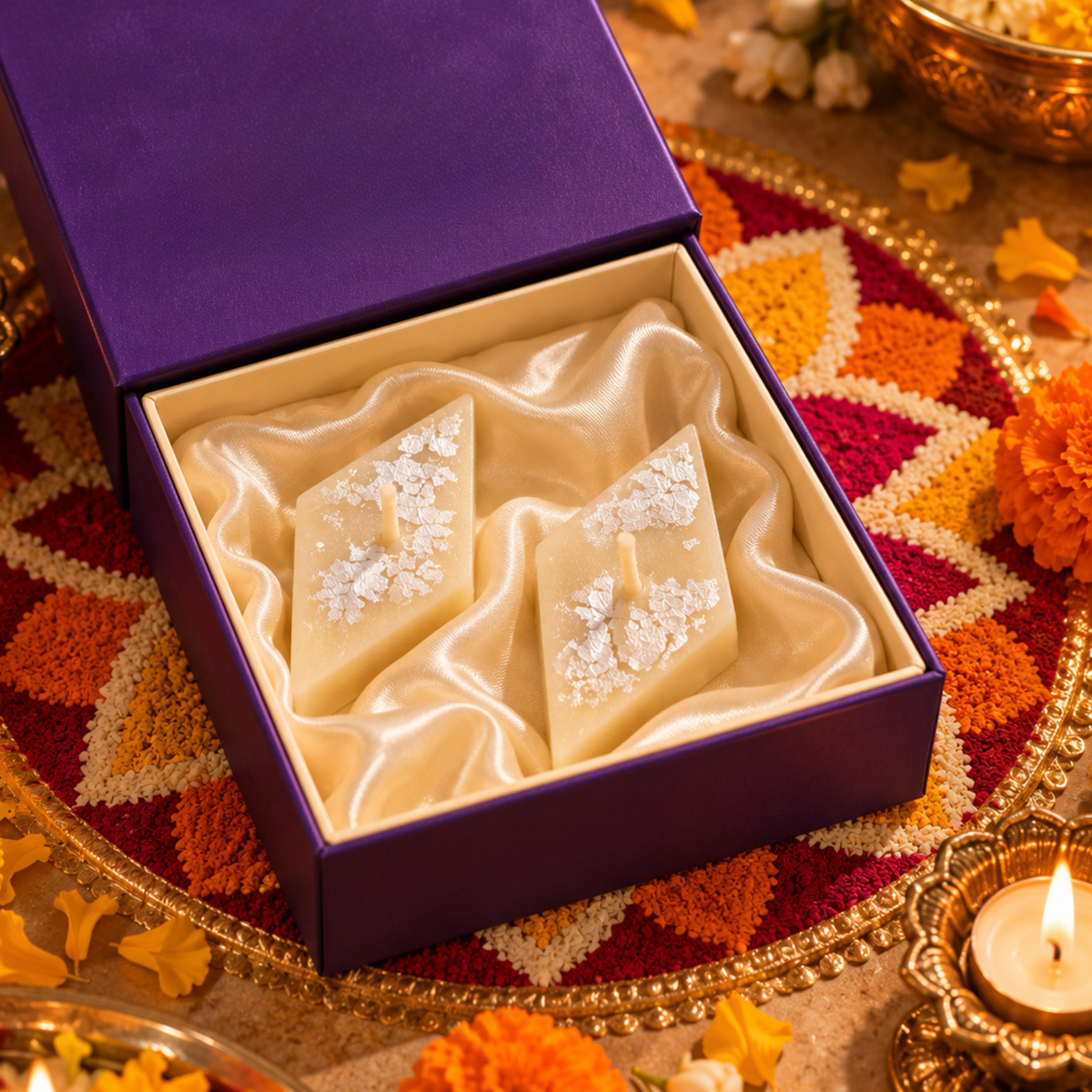Kaju Katli Candles