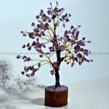AMETHYST CRYSTAL TREE Approx 200 Beads (Meditation, Stress Reduction, Intuition and Manifestation) image 3