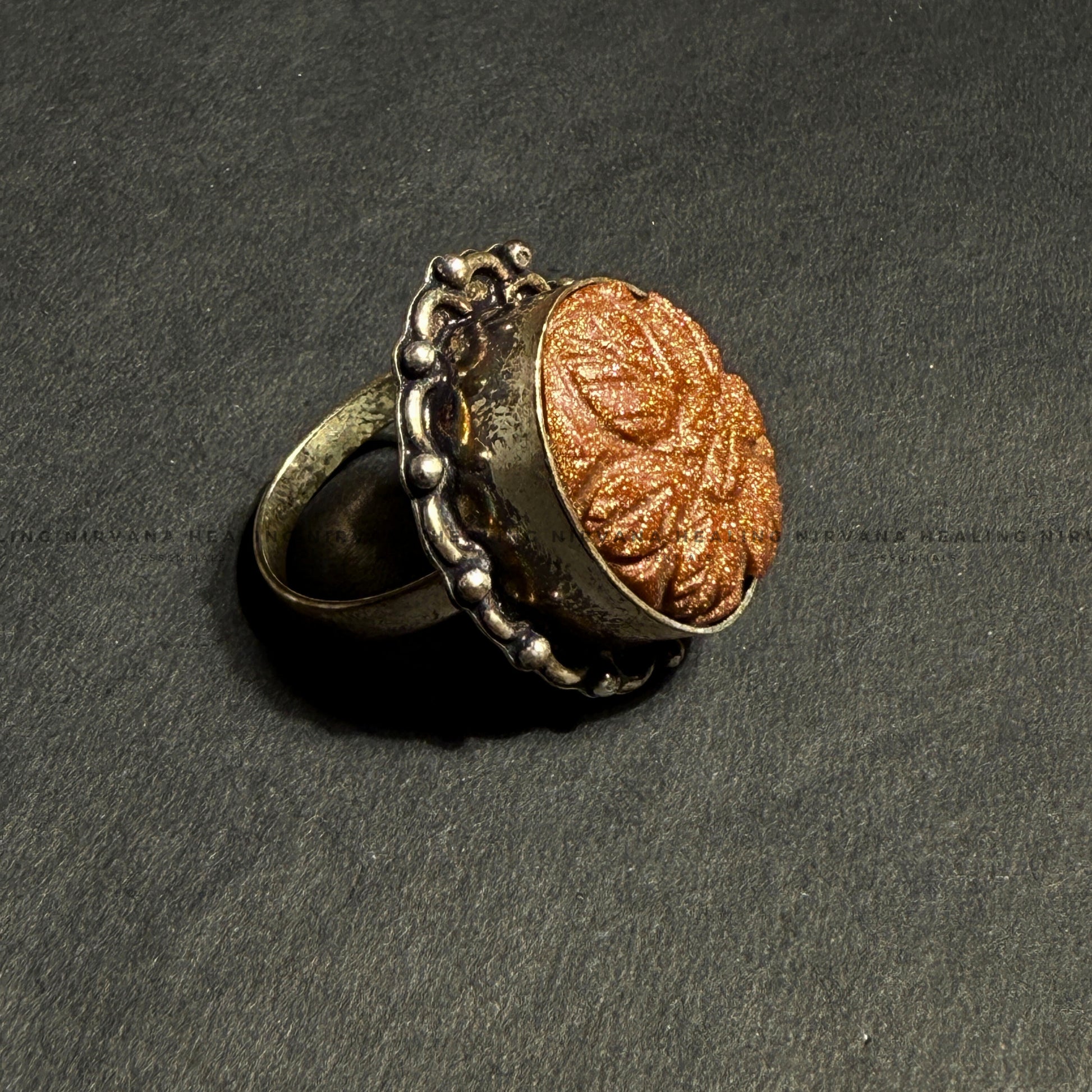 RED MARGAJ DESIGNER RING (Ring of Protection, Courage & Prosperity) image 1
