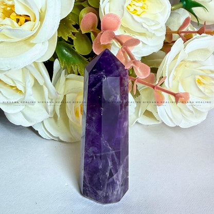 AMETHYST TOWER (Meditation, Stress Reduction, Intuition and Manifestation) image 2