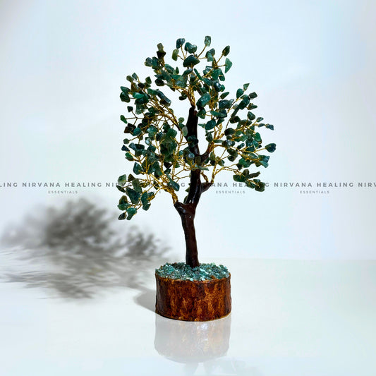 GREEN JADE CRYSTAL TREE (BIG) Approx 300 Beads  (Luck, Harmony, Peace And Abundance) image 0