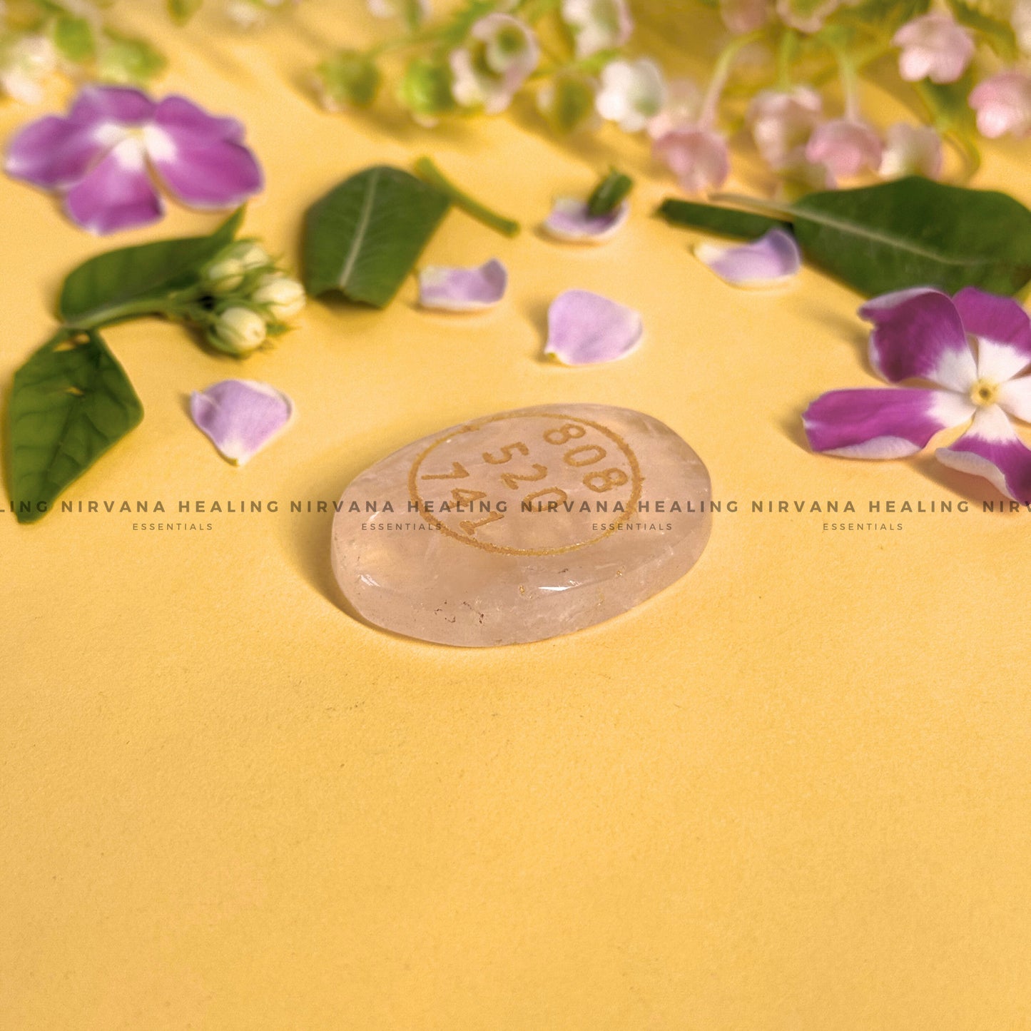 CLEAR QUARTZ ABUNDANCE ZIBU COIN (Mental Clarity, Master Healer And Energy Amplifier).  image 3