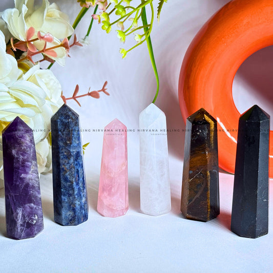 CLEAR QUARTZ TOWER (Mental Clarity, Master Healer And Energy Amplifier) image 1
