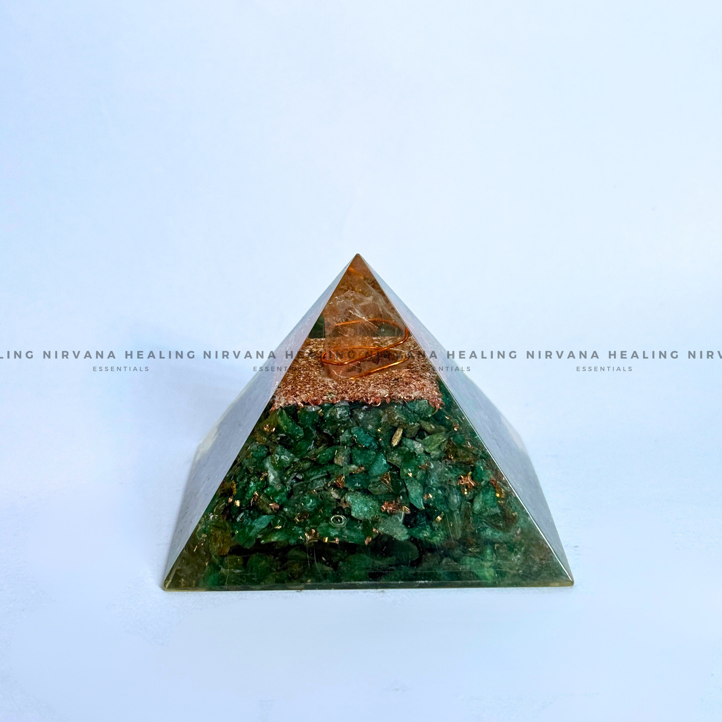 GREEN AVENTURINE PYRAMID (Luck, Money, Abundance, Career And Growth).  image 5