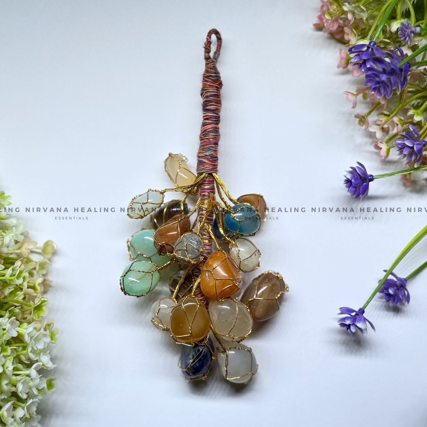 7 CHAKRA TUMBLE HANGING (Balance, Energy Healing And Protection) image 0