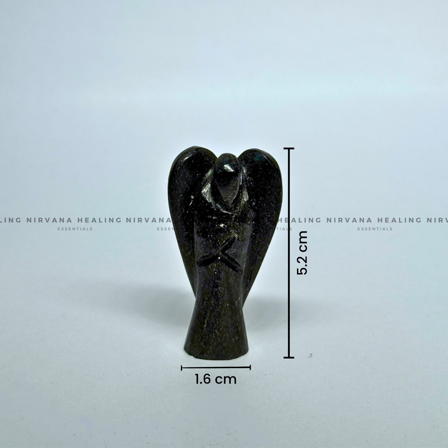 BLACK AGATE ANGEL (Grounding, Protection, Success And Courage) image 3