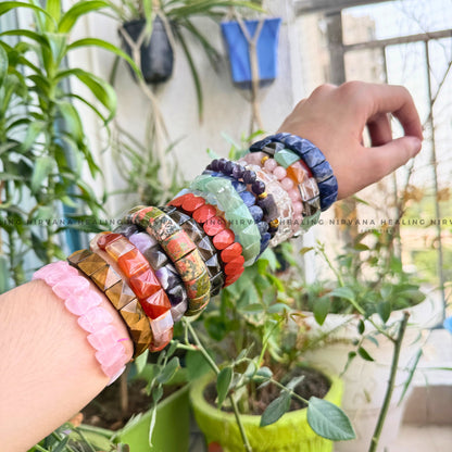 CLEAR QUARTZ PYRAMID BRACELET (Mental Clarity, Master Healer And Energy Amplifier) image 5