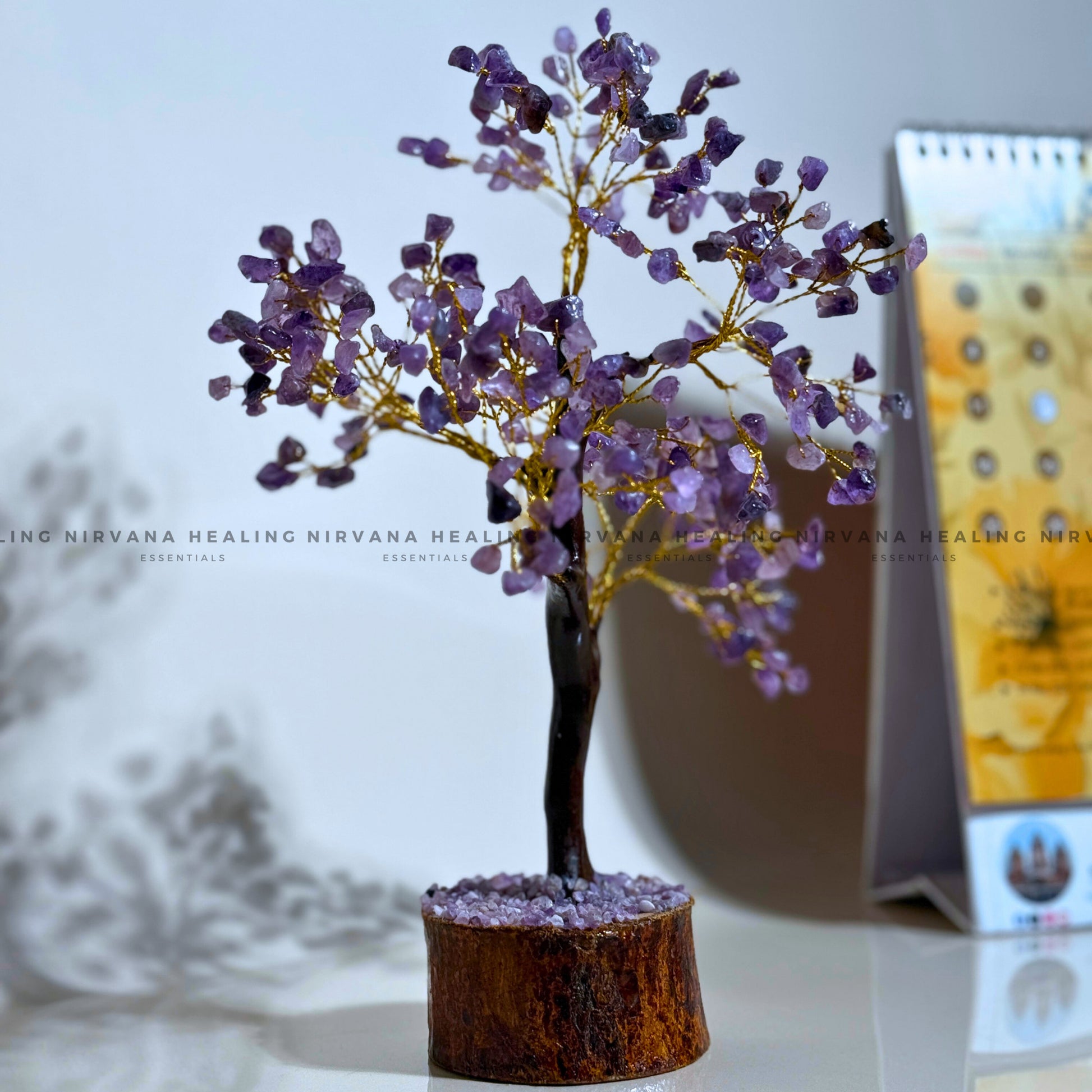 AMETHYST CRYSTAL TREE (BIG) Approx 300 Beads (Meditation, Stress Reduction, Intuition and Manifestation) image 4