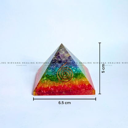 7 CHAKRAS JADE PYRAMID (Energy Alignment, Aura Cleansing And Spiritual Harmony) image 2