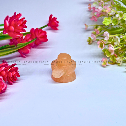 CITRINE SHIVLING (1 Inch) (Abundance, Creativity, Success And Confidence)  image 6