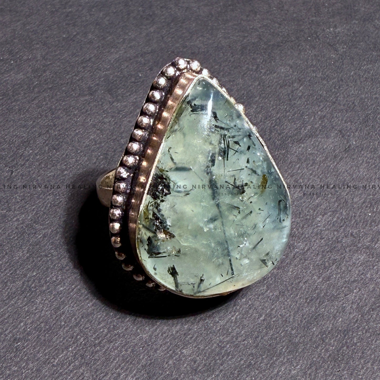 LEBROLITE DIAMOND SHAPED RING (Stone of Magic, Protection And Transformation) image 4