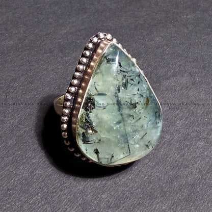 LEBROLITE DIAMOND SHAPED RING (Stone of Magic, Protection And Transformation) image 4