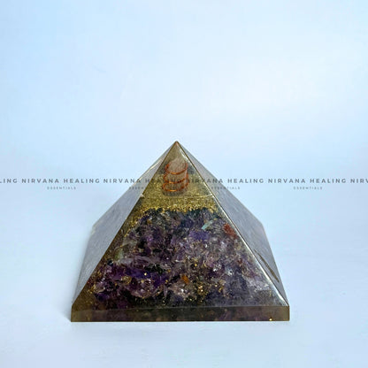 AMETHYST JADE PYRAMID (Meditation, Stress Reduction, Intuition And Manifestation) image 4
