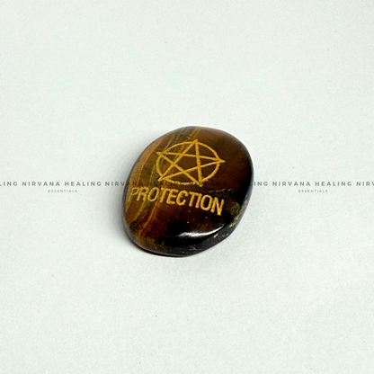 TIGERS EYE PROTECTION ZIBU COIN (Bold, Courage, Willpower And Strength). image 2