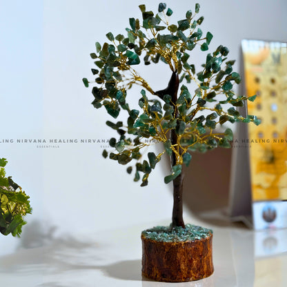 GREEN JADE CRYSTAL TREE (BIG) Approx 300 Beads  (Luck, Harmony, Peace And Abundance) image 4