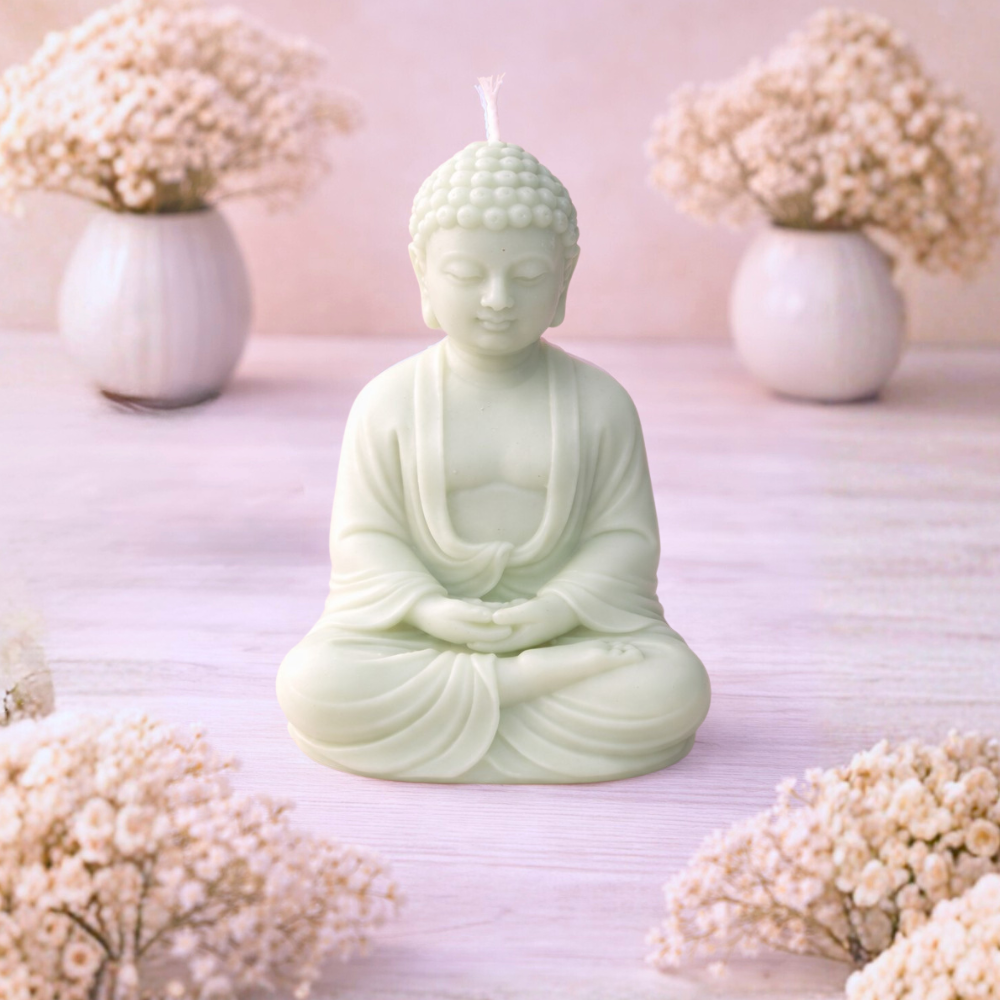 NIRVANA BUDDHA CANDLE (Made From Natural Beeswax) image 7
