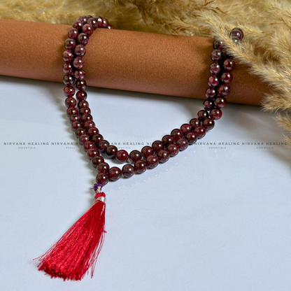 GARNET MALA (Commitment, Passion, Grounding, Courage) image 1