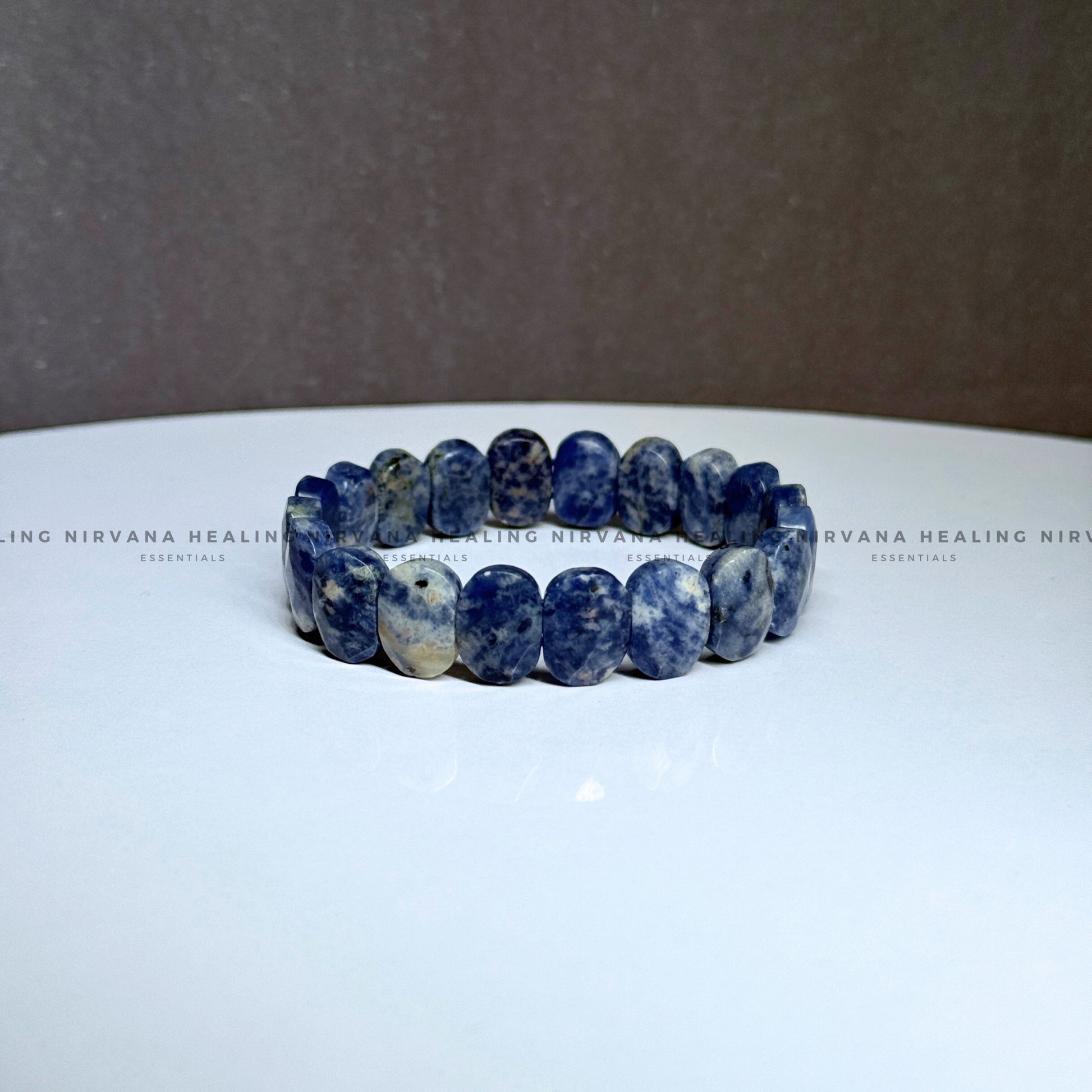 SODALITE PYRAMID BRACELET (Sodalite Creativity, Expression, Logic And Communication) image 2