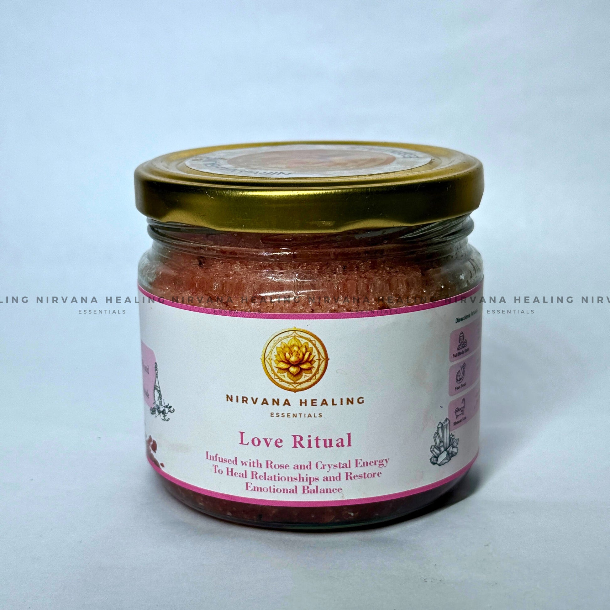 LOVE RITUAL - (Crystal-Infused Bath Salt) image 1