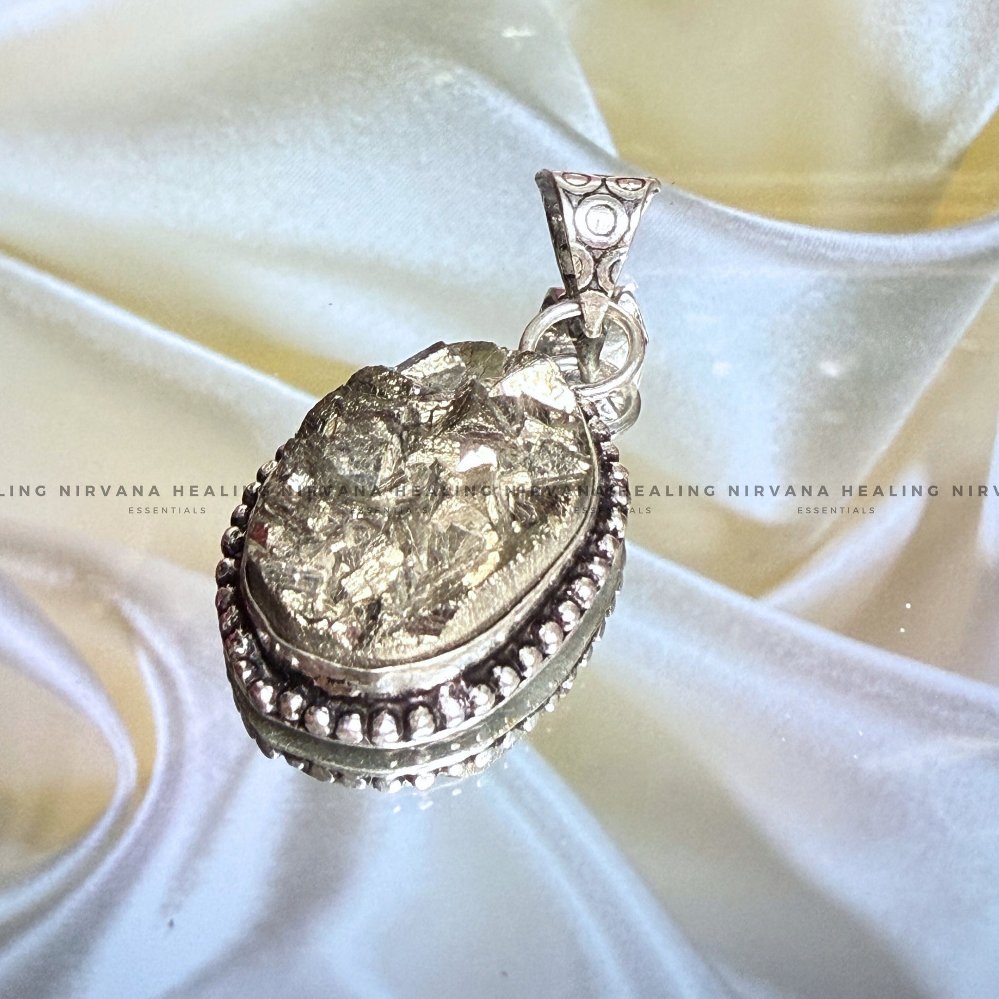 PYRITE PENDANT (Money Magnet, Prosperity, Fame And Abundance). image 0