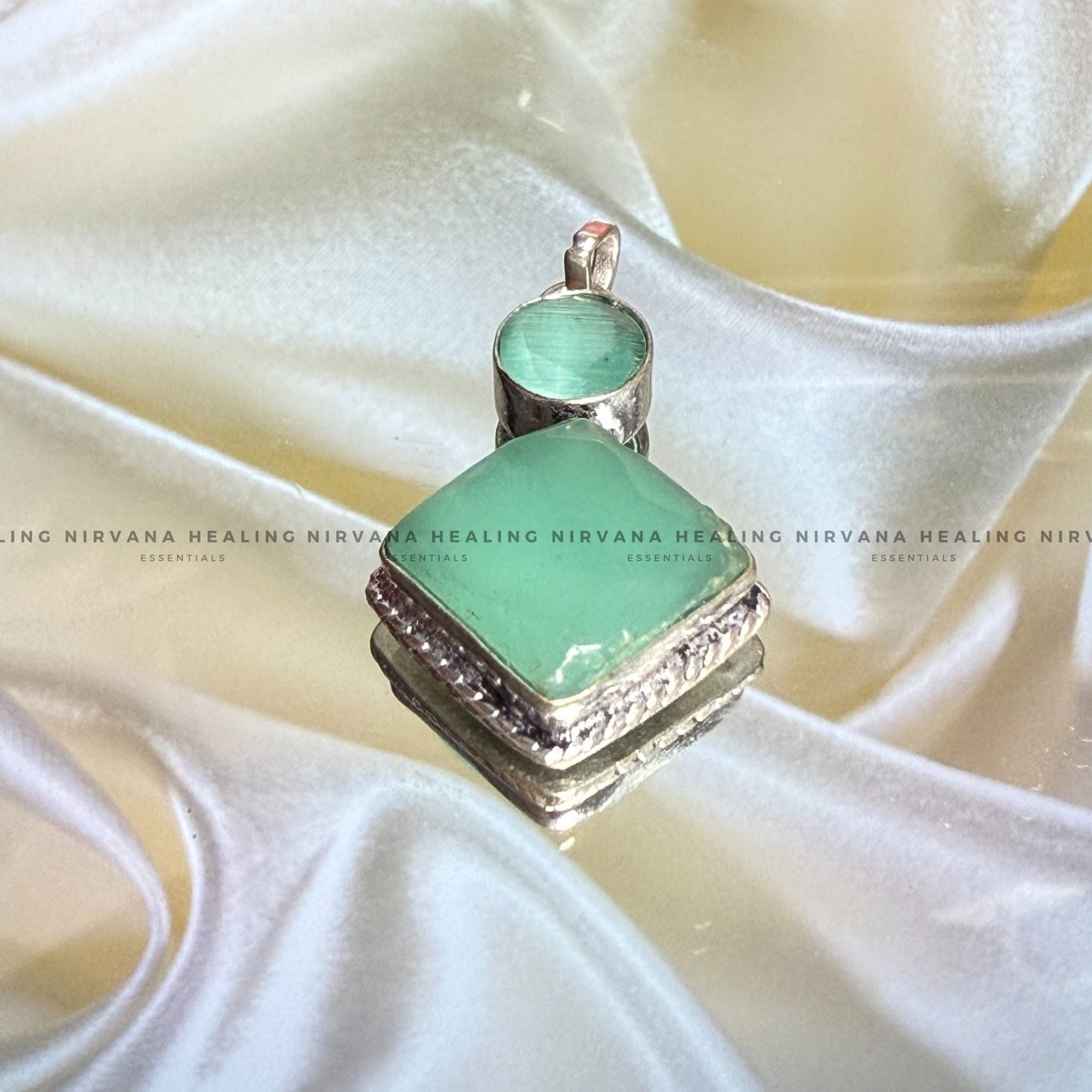 GREEN AVENTURINE DESIGNER PENDANT (Luck, Money, Abundance, Career And Growth). image 7