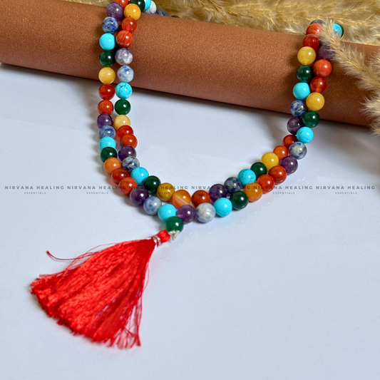SEVEN CHAKRAS MALA (Energy, Healing, Protection And Spiritual Alignment) image 1
