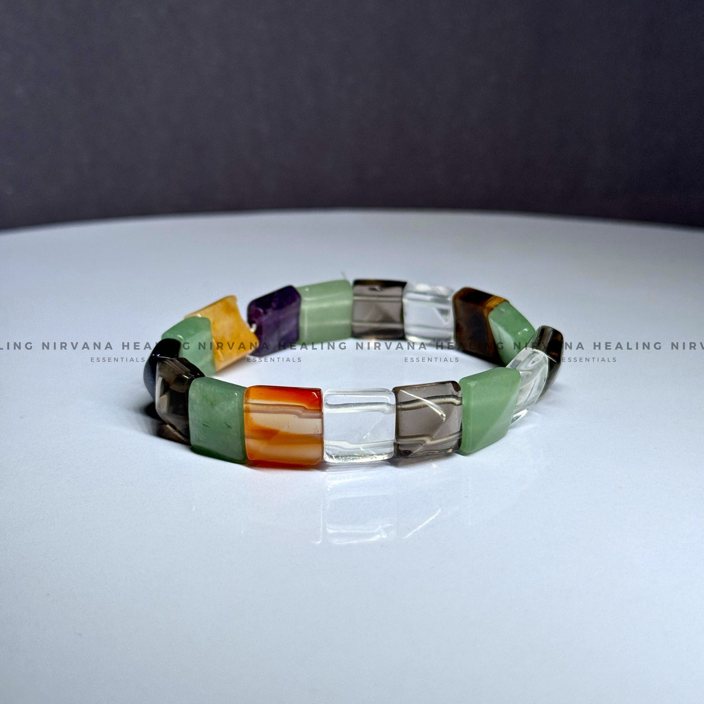 MULTISTONE PYRAMID BRACELET (Balanced, Healing And Energy Amplification) image 3