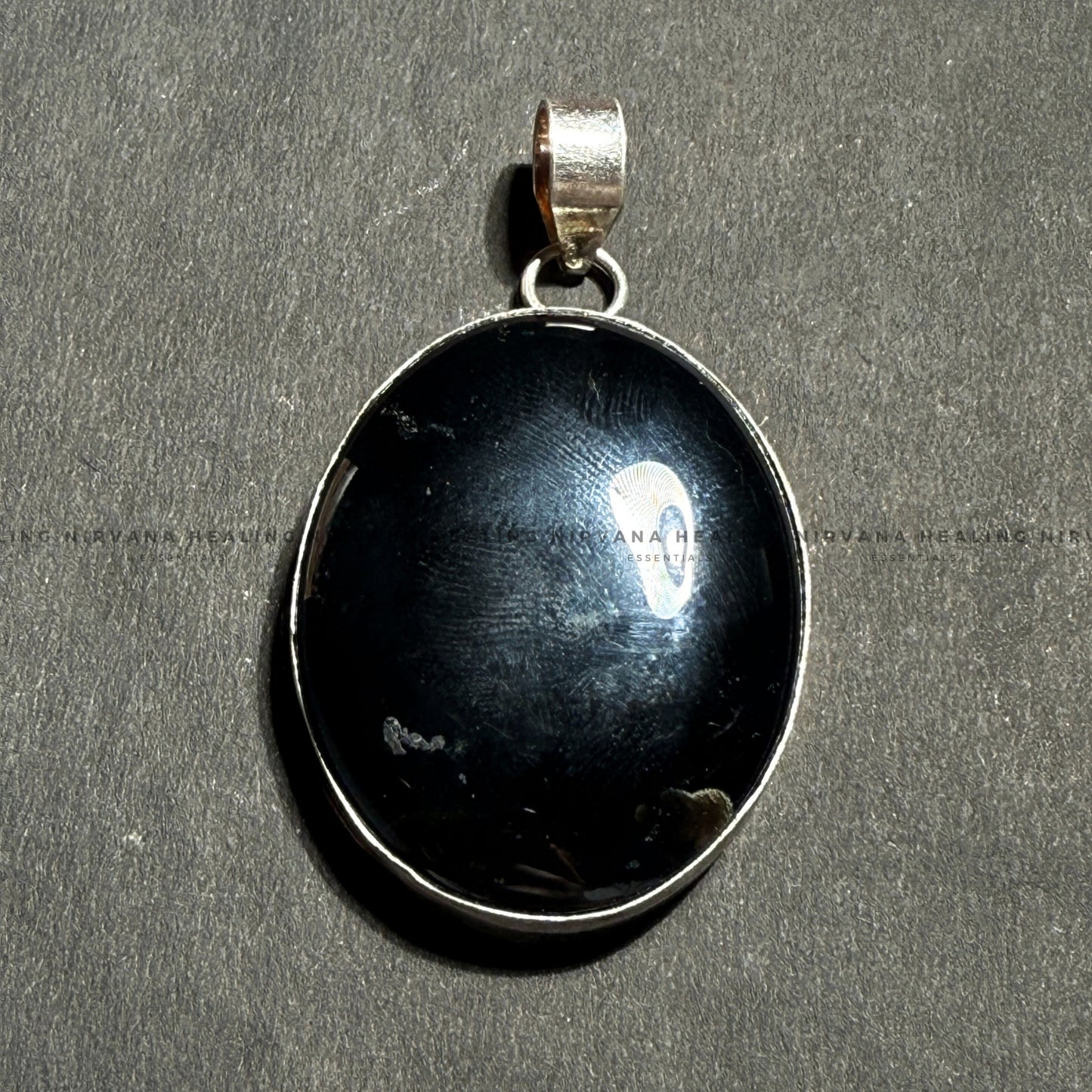 BLACK AGATE PENDANT (Grounding, Protection, Success And Courage) image 4