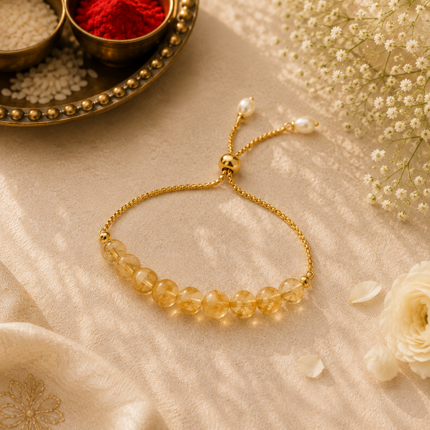 Citrine Rakhi