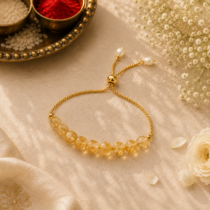 Citrine Rakhi