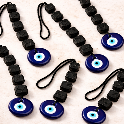 BLACK TOURMALINE CUBES HANGING - Protection, Shielding & Grounding image 3