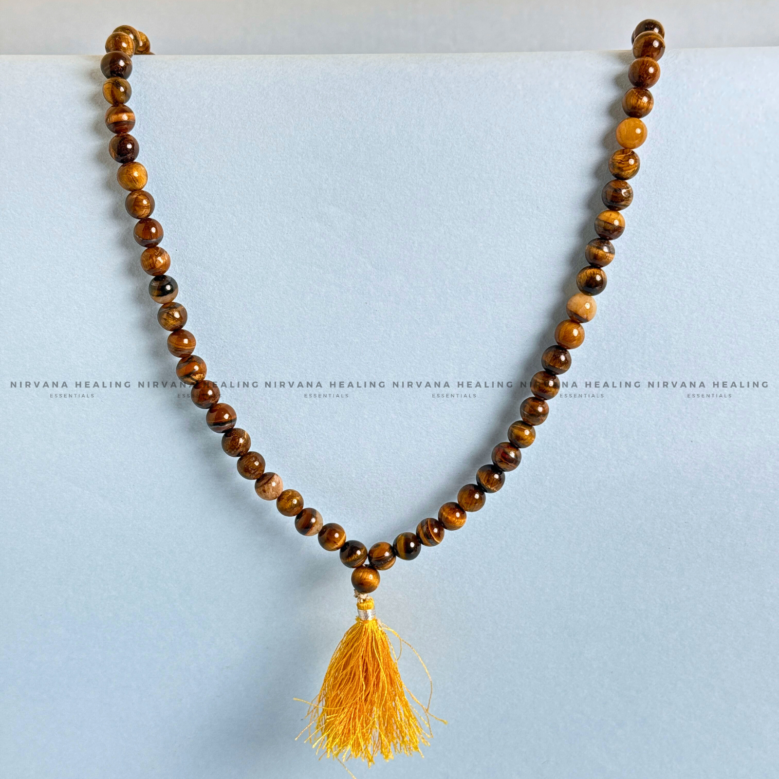 TIGER EYE MALA (Bold, Courage, Willpower And Strength) image 3