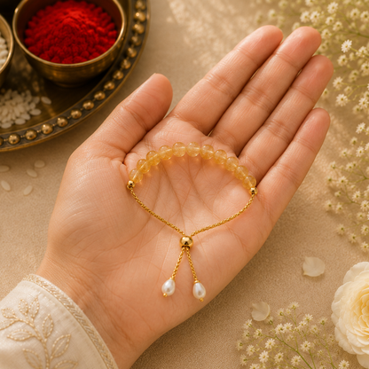 Citrine Rakhi