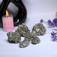 Raw Pyrite Cluster