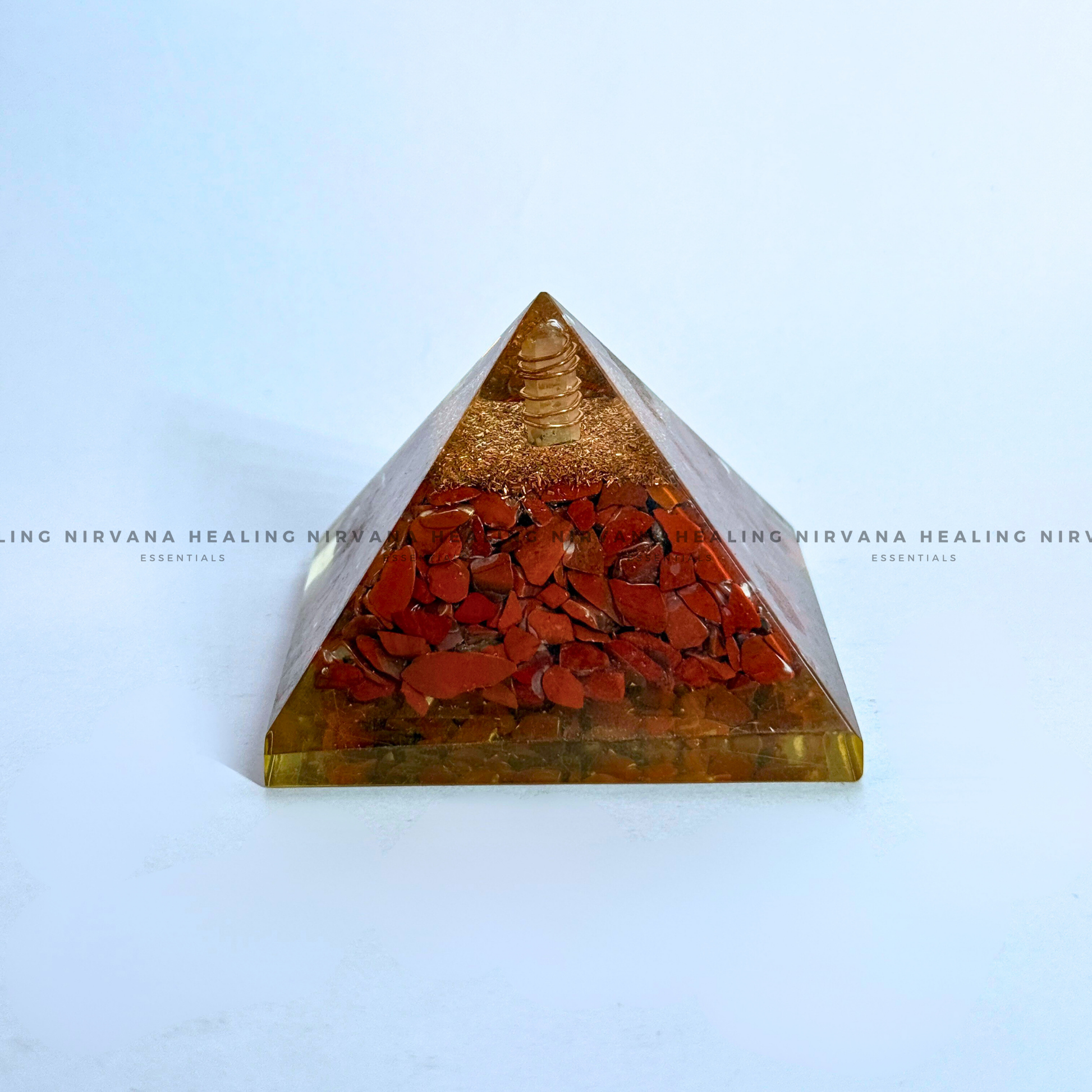 RED JASPER PYRAMID (Immunity, Strength, Health And Pain Relief) image 3