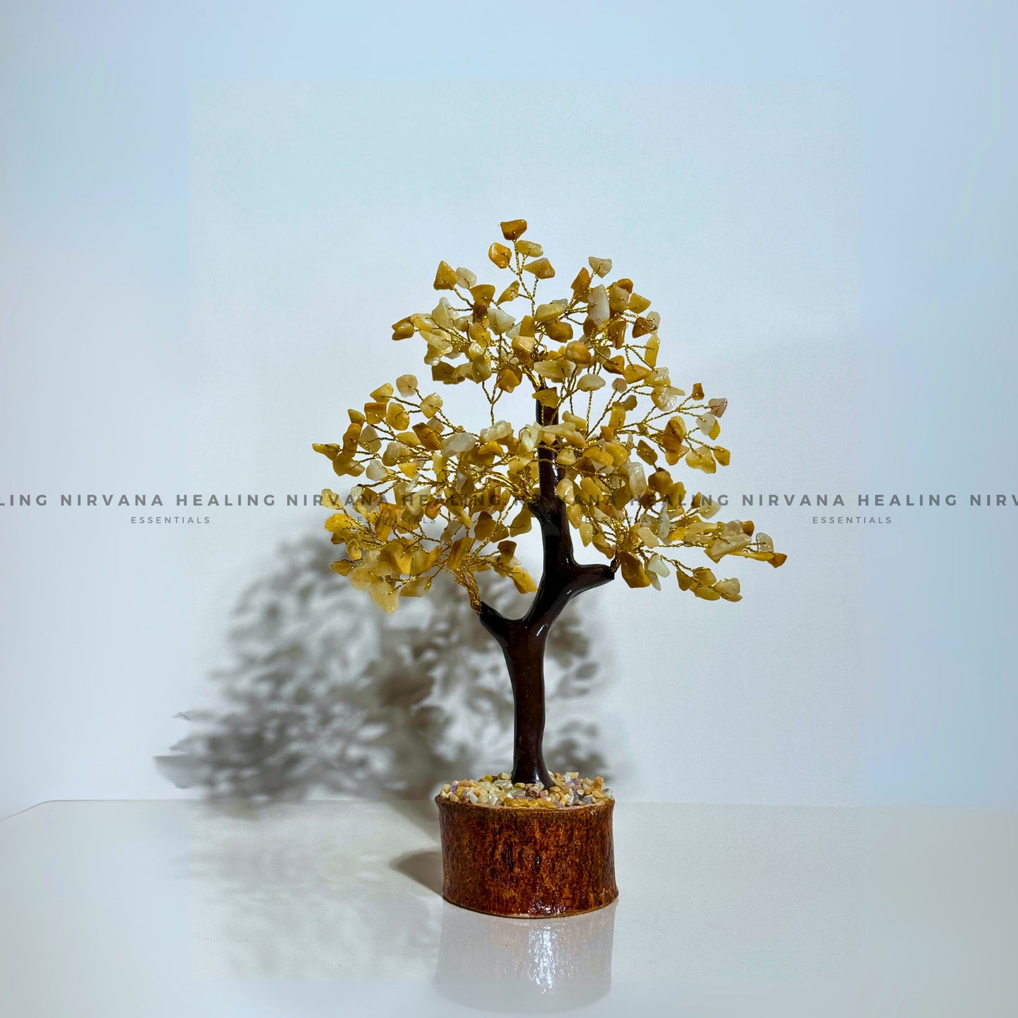 YELLOW AVENTURINE CRYSTAL TREE Approx 200 Beads (Joy, Leadership, Empowerment). image 2