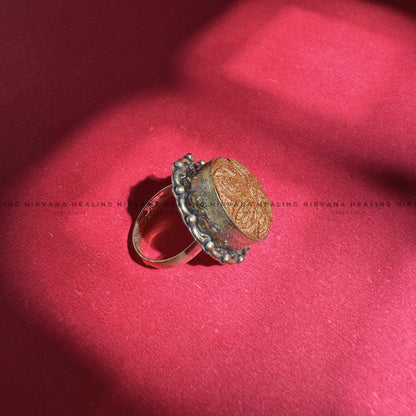 RED MARGAJ DESIGNER RING (Ring of Protection, Courage & Prosperity) image 4
